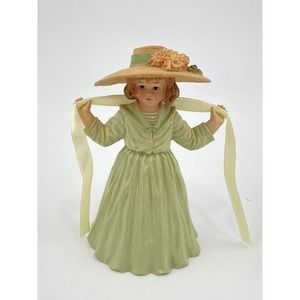 Vintage 1990 Maud Humphrey Bogart 4 Inch LE Autumn Days Figurine Statue